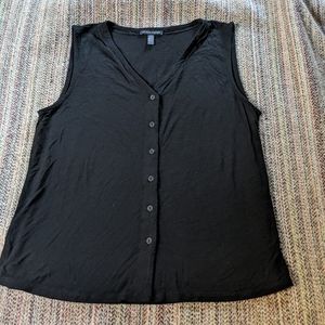 EILEEN FISHER XS black tank top